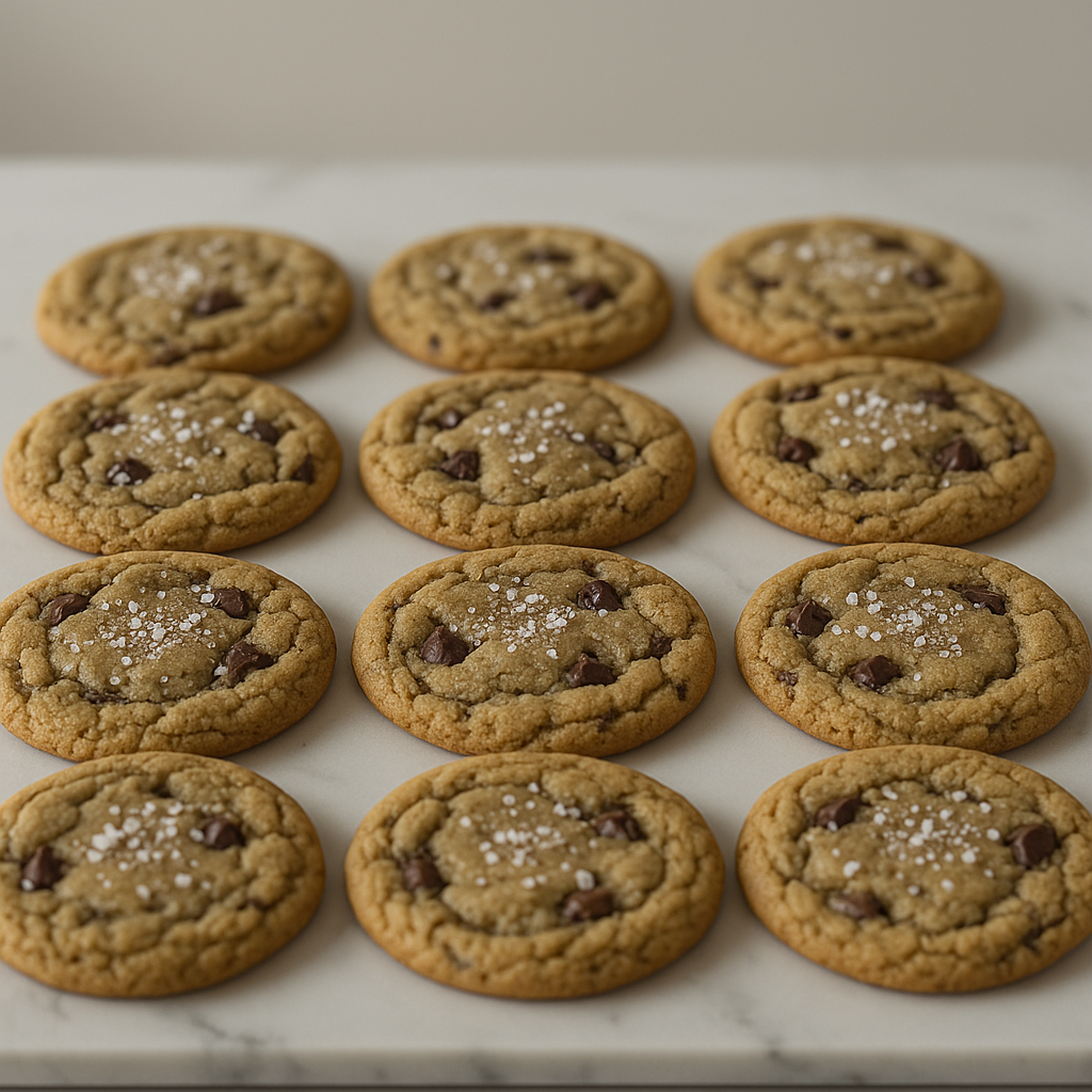 Salted Caramel Chocolate Chip Cookies